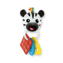 Baby Einstein Shake-a-Shape Zen Giocattolo Multisensoriale per la Dentizione dai 3 Mesi in su