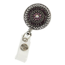 Id Avenue Rettractable Badge Holder 32 """" ""Badge a la mode retractable pour les employes de bureau enseignants infirmieres avec 360 Clip d'alliga
