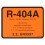 Δείκτης Σήμανσης Ψυκτικού R-404A Diversitech (04404) 1