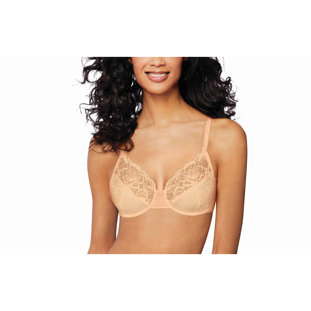 Soutien-gorge     armatures sans mousse Lace Desire Df6543 pour femmes de Bali champagne Shimm