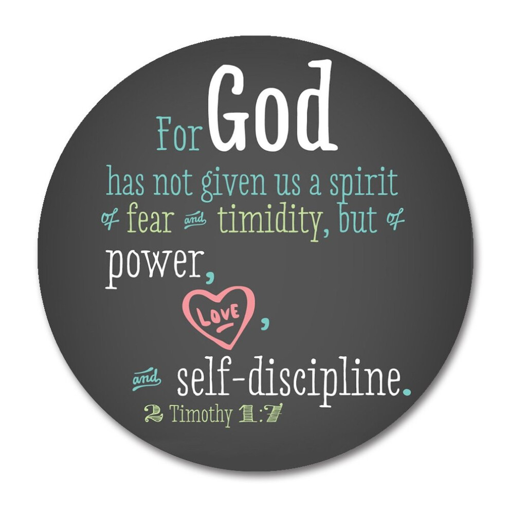 Smooffly Bible Quotes Mouse Pad Bible Verses Mouse Pad Inspirational Quotes Christian For God Has Not Given Us A Spirit Of Fear Timidity Ro 6404600956349