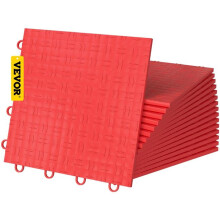 Vevor PVCDB-RD25P000001V0 Interlocking Garage Tiles