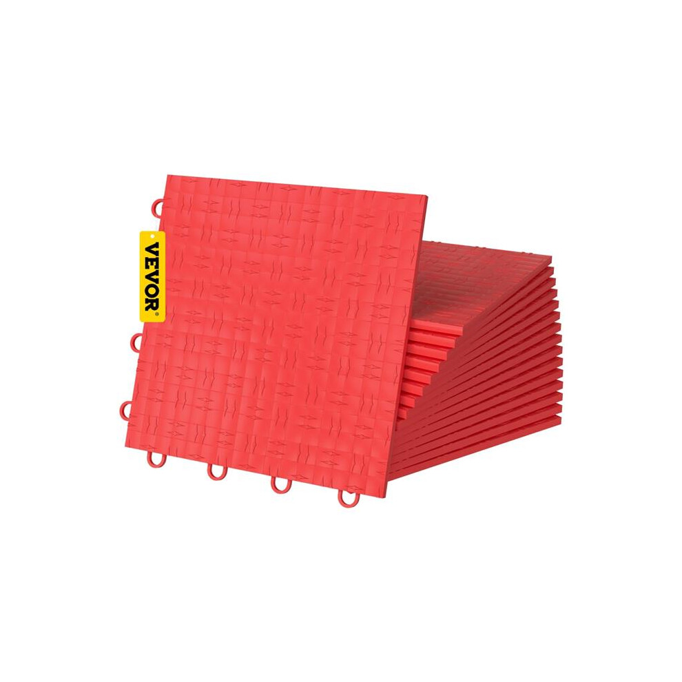 Vevor Pvcdb-Rd25p000001v0 Interlocking Garage Tiles