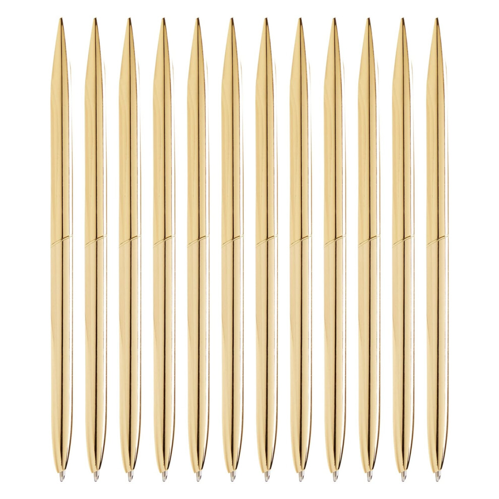 Bol Grafos Juvale De 12 Unidades En Color Dorado Para Libros De Visitas De Bodas, Oficina Al Por Mayor-image