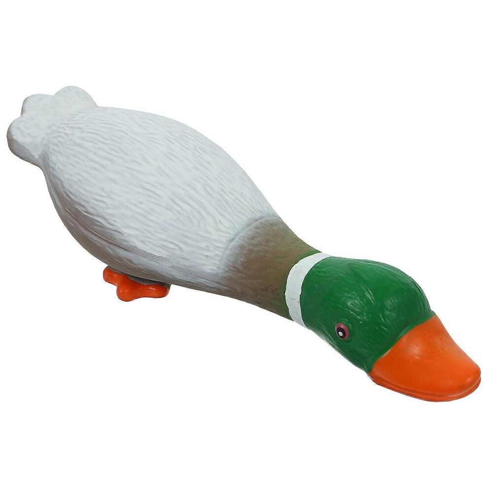 Kricely (As Show, One Size) Dog Biting Toy Cartoon Duck Molding Dog Chewing Toy Dog Molar Plaything