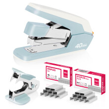Deli Effortless Desktop Stapler Heavy Duty Stapler 40-50 Sheet Capac