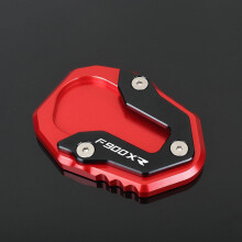 (F900XR red) For Bmw F900r F900 F900xr F 900 X Xr 2020 Motorcycle Kickstand Foot Side Stand Extension Pad Support Plate