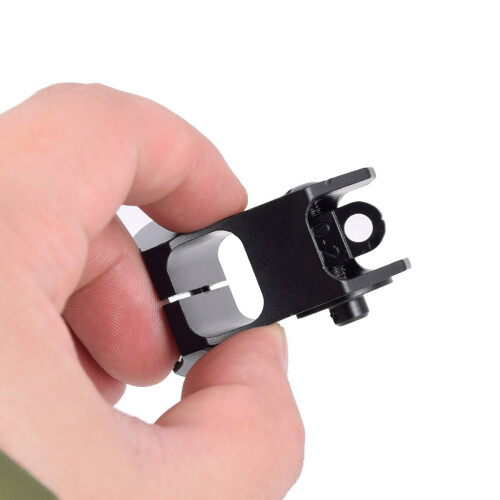 CNC Metal DD Front Rear Sight Set AR M4 Precision Tactical Iron Sights 2