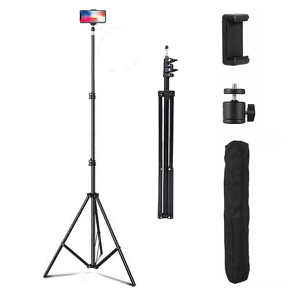 Adjustable 2.1m Tripod Stand Mobile Phone