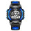 (black, One size) Children's watch multi-function colorful light waterproof student electronic watch 1