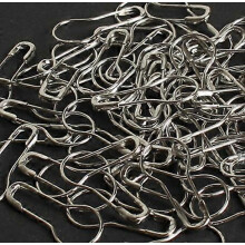 (silver, One size) 1000 Pack Clothing Tag Pins Bulb Pin Metal Gourd Pin Diy