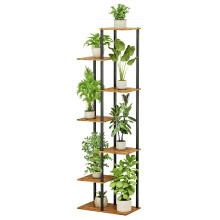 JEPRECO PLANT STAND INDOOR 7 TIER 8 PLANTE PLANTE METALE PLANT PLANT Multi plusieurs pots de fleurs Corner grand support de plante Stands pour le