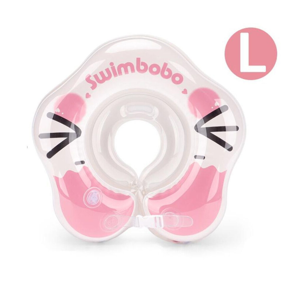 (pink, 9.5cm-A) Toddler Newborn Inflatable Baby Swimming Collar Toys Float Safety Aid Toys