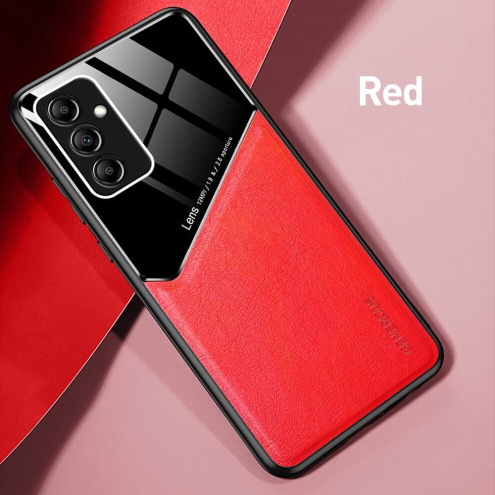 (red, For Samsung A34 5G) Magnetic Leather Case For Samsung Galaxy A34 5g Cover Capas Samsun Samung A34 A 34 5g 2023 6.6" Tpu Soft Bumper Shockproof Coque
