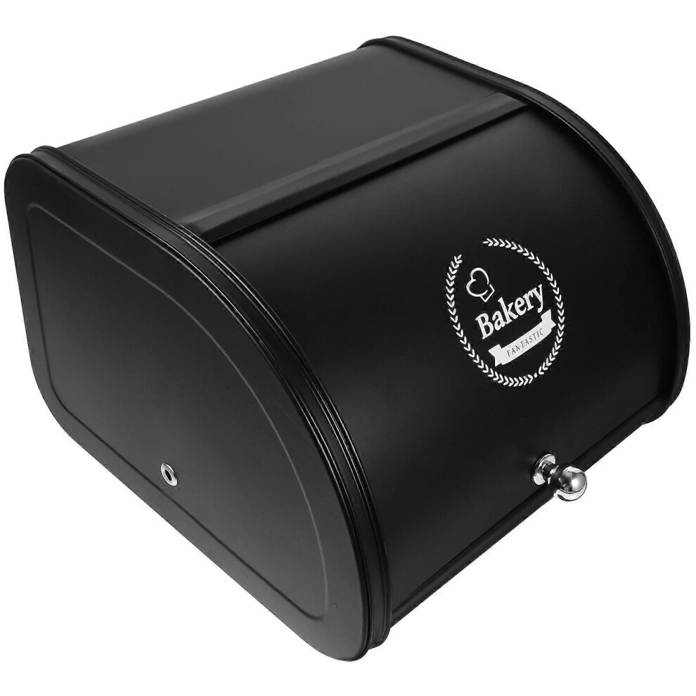 Kricely (As Show, One Size) Kitchen Countertop Bread Container Sliding Closure Bread Holder Bread Keeper