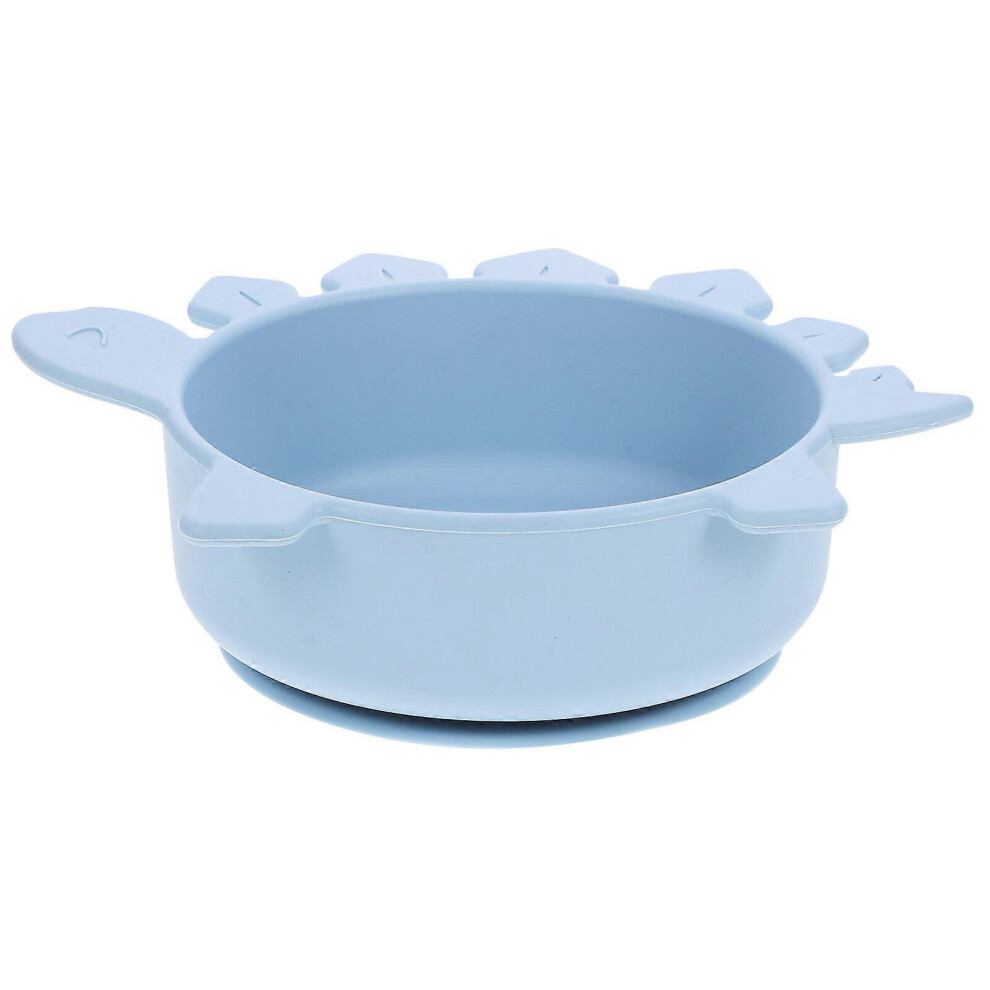 Kricely (As Show, One Size) Silicone Complementary Food Bowl Baby Food Bowl Silicone Suction Food Serving Bowl