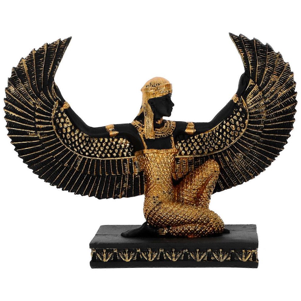 Kricely (As Show, One Size) Resin Goddess Of Beauty Egyptian Statue Decorative Egyptian Goddess Statue
