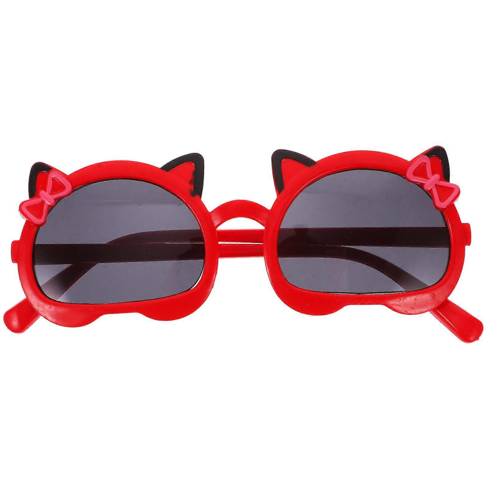 Kricely (As Show, One Size) Kids Sunglasses Cartoon Glasses Party Glasses Children Sunglasses Kids Eyeglasses Prop