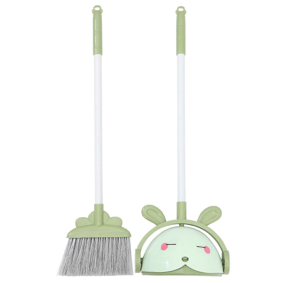 Kricely Pink (, One Size) 1 Set Toddler Dustpan And Broom Kit Kindergarten Kids Cleaning Tools Housekeeping Helper Tools