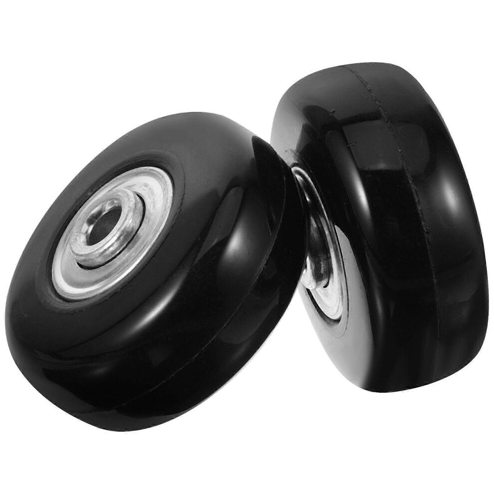 Kricely (As Show, One Size) 2Pcs Luggage Suitcase Wheels Suitcase Swivel Caster Wheels Suitcase Bearings Repair Kits