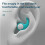 (Pink) Silicone Noise Cancelling Three Layer Ear plugs 6