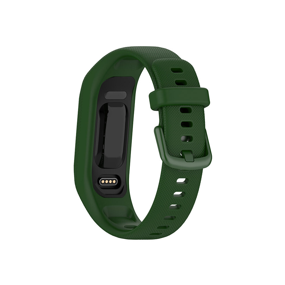 ( Army Green) Smart Bracelet Strap For Garmin Vivosmart 5 Replacement Wristband Color Silicone Strap Not,Specified 688249405017