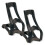 Zefal 43 Christophe MTB-Zehenclips  Small/Medium Schwarz 1
