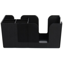 American Metalcraft BAR6 Bar-Organizer aus Kunststoff mit 6 Fchern, 9,5"" L x 5,75"" B, Schwarz
