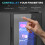 Homcom HOMCOM Mini Wine Fridge, 6 Bottle, with Glass Door, Touch Screen 6