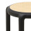 Living And Home (Black) 6 PCS Plastic Backless Stacking Stool 4