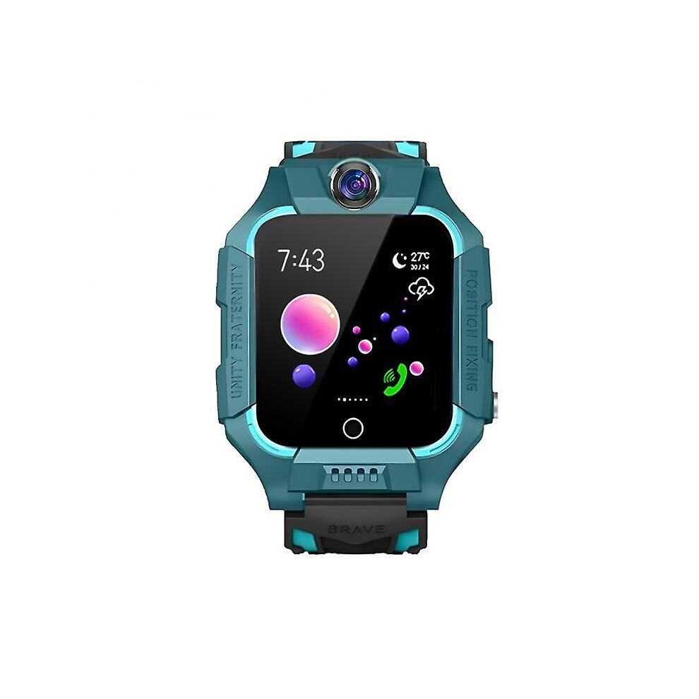 (Green) Kids Gps Wifi Video Call Smart Watch