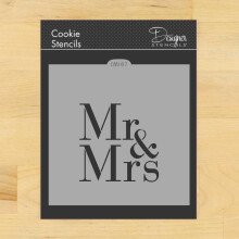 Herr & Mrs Cookie and Craft Stencil av Designer Stencils