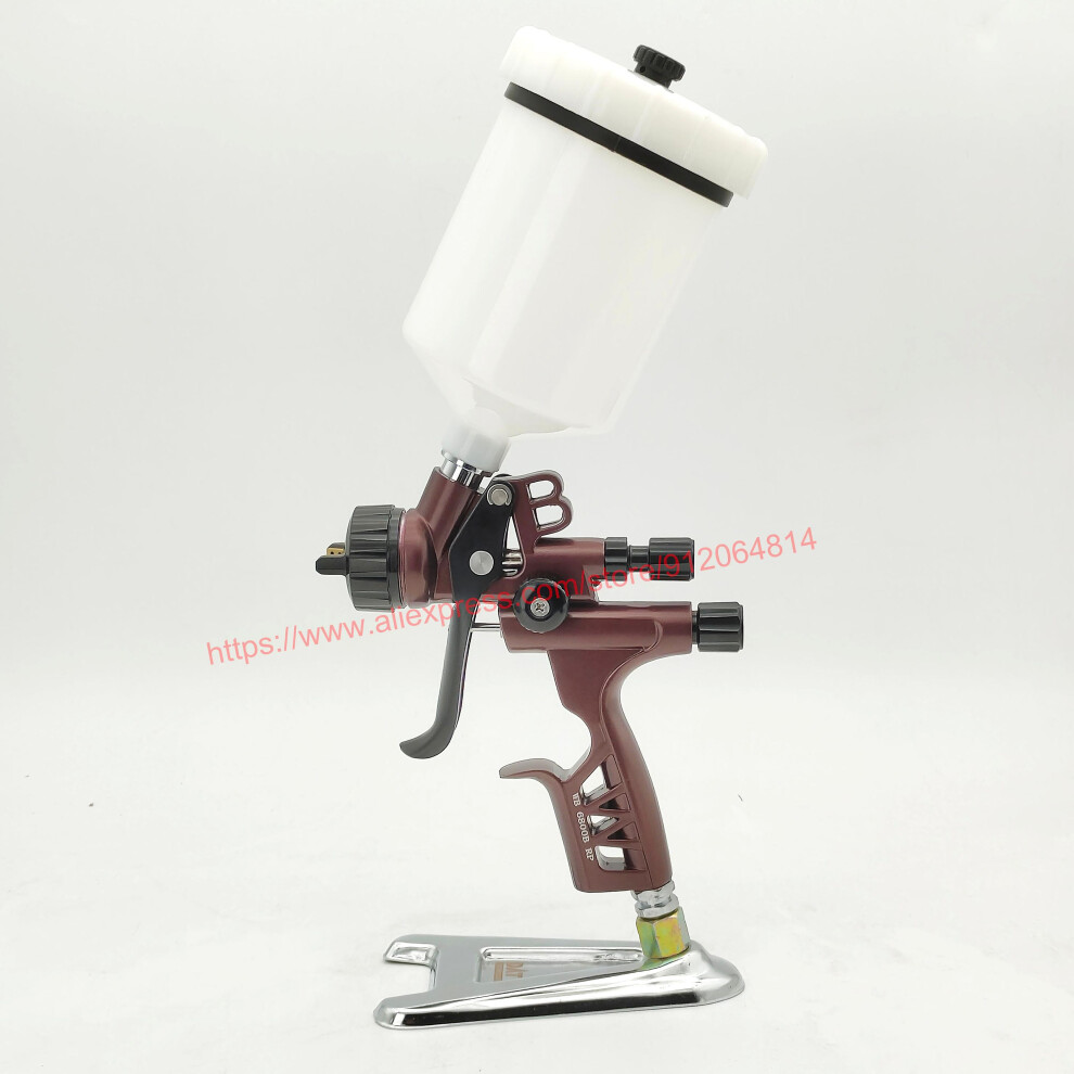 ( 1.3Mm) Hvlp 1.3Mm Air Paint Sprayer 6800B High-Performance Car Paint Spray Gun Sprayer Painting Tool Airbrush Pneumatic Gun Brown