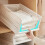 Living And Home Set of 4 Stackable PP Pull-Out Wardrobe Organisers - Foldable, Ventilated Storage Drawers 3