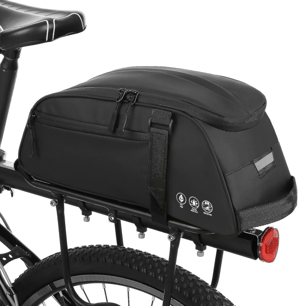 (Type 2) Waterproof Bike Rear Rack Bag Bicycle Carrier Cycling Rear Rack Should Bag-f