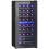 Homcom HOMCOM 86L Dual Zone Wine Cooler with Adjustable Temperature Control, Black 5