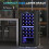 Homcom HOMCOM 86L Dual Zone Wine Cooler with Adjustable Temperature Control, Black 6