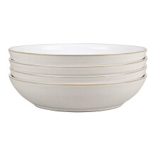 Denby Natural Canvas Pasta Bowl Set Cream Set of 4