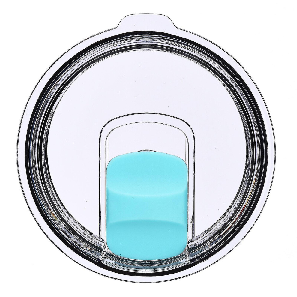 (20oz, Light green) Cup Lid Mug Cover Glass Drinkware For Drinks Magnetic Spill Proof Creative Push Piece Magnet-image-OPC-PG7FHN8-NEW