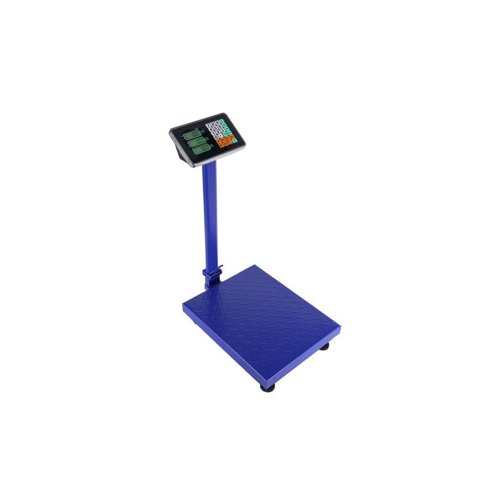 Goplushtoy (300Kg/661Lb Postal Scales) Lcd Digital Personal Floor Postal Platform Scale Uk Plug