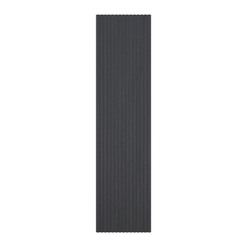 Living And Home Black Walnut Wood Grain Decorative Slat Wall Panel, 240cm x 60cm 2