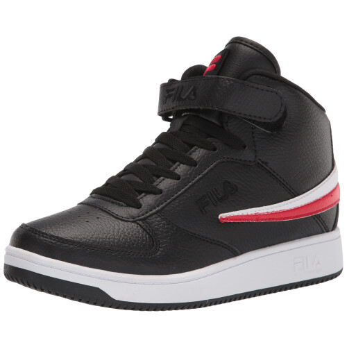 Fila Fila Men's A-High Top Sneaker Black/Red/White 8