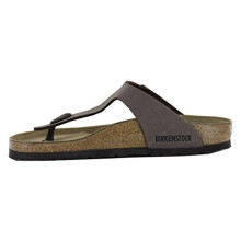 Birkenstock Women's Flip Flops Brown Mocca Nubuk 44 EU