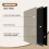 Living And Home White Maple Effect Veneer Slat Design Acoustic Wall Panel 240cm x 60cm 3
