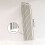 Living And Home White Maple Effect Veneer Slat Design Acoustic Wall Panel 240cm x 60cm 5
