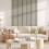 Living And Home White Maple Effect Veneer Slat Design Acoustic Wall Panel 240cm x 60cm 1