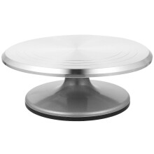 (As show, One size) Cake Revolving Platform Bakery Cake Turntable Cake Decorating Stand Cake DIY Turntable