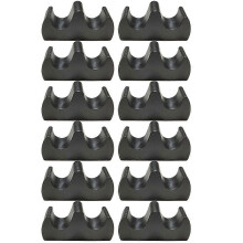 (As show, One size) 12 Pcs Pen Stand Writing Pen Rest Painting Brush Rack Writing Brush Holde Paint Brush Rest Holder Painting Brush Holder