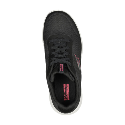 Skechers Skechers Dames Go Walk Joy-Ecstatic Sneaker, Zwart/Wit, 8 Breed 2