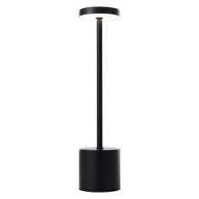 Industrial-Style Rechargeable Dimmable Table Lamp Night Light